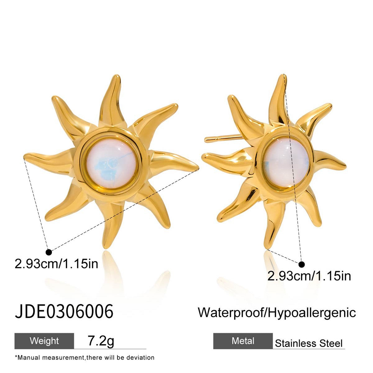 Sun Earrings
